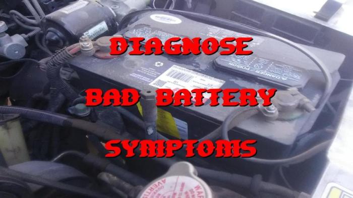 Common signs of a failing car battery