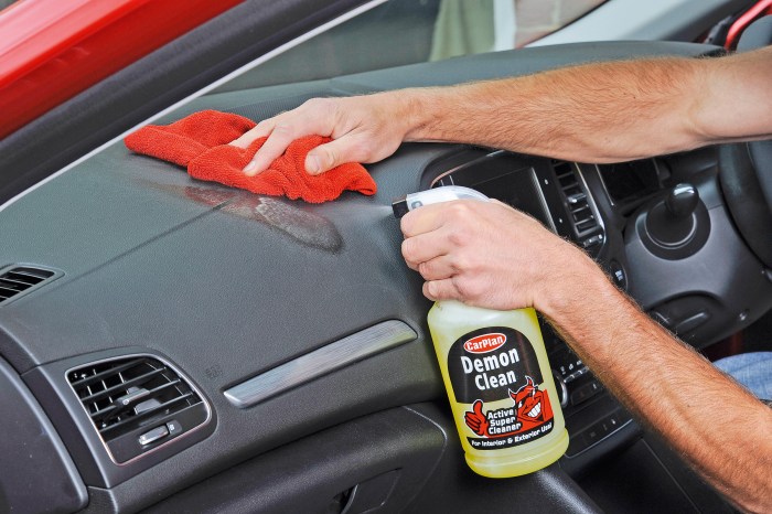 Top car care products for interior cleaning